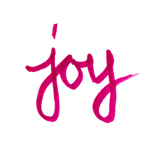 handlettering joy